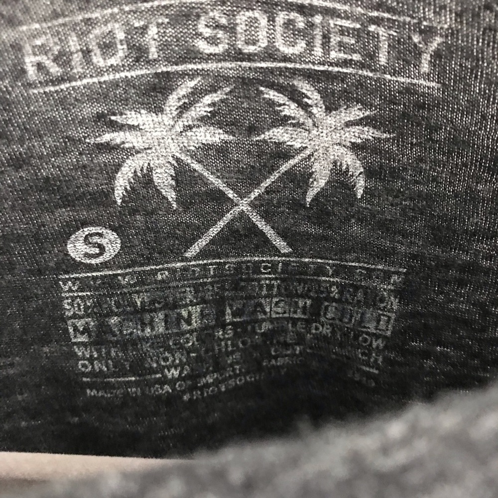 Riot Society India inspired elephant T-shirt Sz S - Picture 2 of 4
